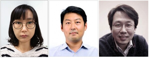 (왼쪽부터) 성미경 연구교수, 유창현 교수, 최용상 교수 (사진: 이화여대 제공)