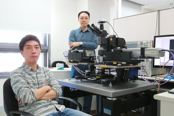 DGIST 정보통신융합전공 박사과정 양재훈 씨(왼쪽), 장재은 교수(오른쪽)