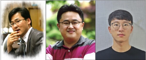 (왼쪽부터) 김철환·이지영 교수, 김수호 씨