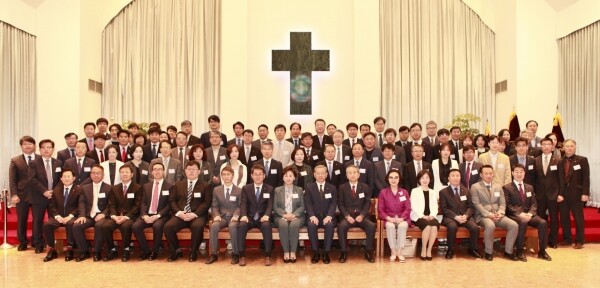 세종대학교와 세종사이버대학교, 세종고등학교, 세종초등학교를 설립한 학교법인 대양학원은 5월 3일 애지헌 교회에서 창립 79주년 기념행사를 거행했다. (사진: 세종대 제공)