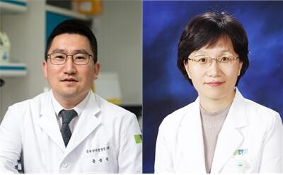 (왼쪽부터)문종석, 이은영 교수