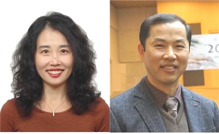 주제발표자로 나선 김소영 KAIST 교수(좌)·이기훈 GIST 교수(우)