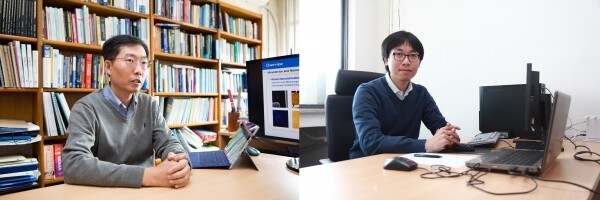 아주대 박지용(좌), 김성환(우) 교수 (사진: 아주대 제공)