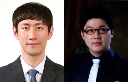 DGIST 에너융합연구부 최창순 선임연구원(좌), 성균관대학교 천성우 박사(우)