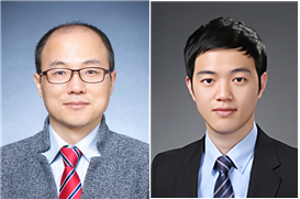 송봉식 교수(좌)와 김흥준 박사과정(우) (사진: 성균관대 제공)