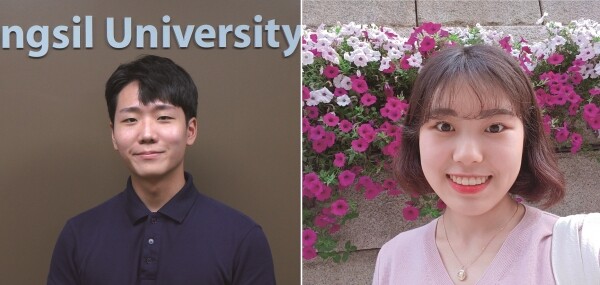 ‘아동철학교육’ 전공 김기문 씨(좌), ‘주거복지도시행정’ 전공 김지영 씨(우)