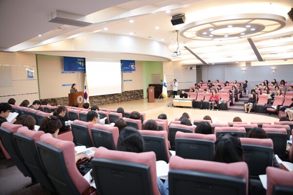 올 4월 서원대가 개최한 '2019 학교예술강사지원사업 설명회' 모습