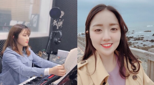(왼쪽부터) 경희사이버대학교 문화창조대학원 문화예술경영전공에 재학중인 윤다함(18학번), 곽수정(19학번) 씨. (사진: 경희사이버대 제공)