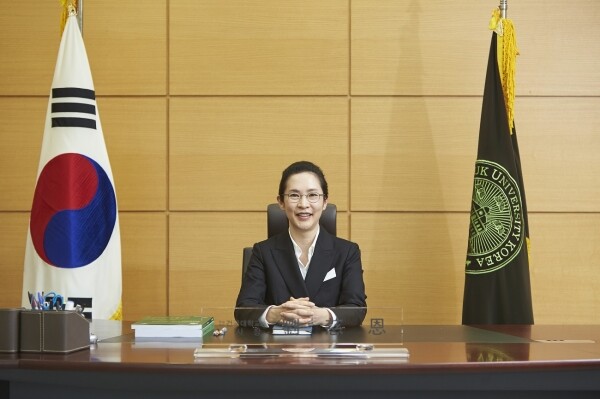 유자은 건국대 이사장 (사진: 건국대 제공)
