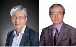 전북대 동문대상 수상자로 선정된 남기석(좌), 송호영 교수