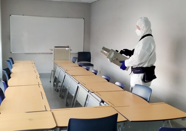 상명대는 학생 건강을 최우선 원칙으로 안전한 환경에서 공부할 수 있도록 대학의 역량을 결집하고 있다. (사진: 상명대 제공)