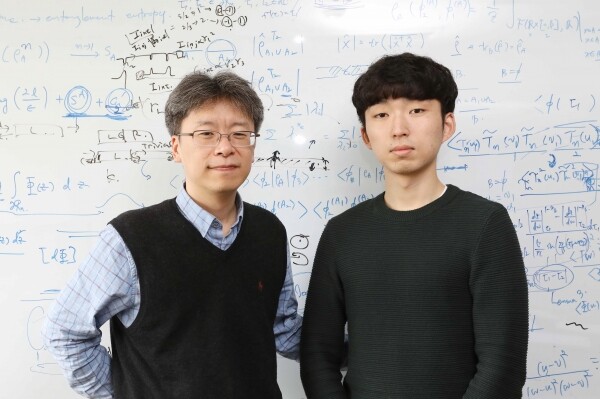 심흥선 교수, 심정민 박사과정 (사진: KAIST 제공)