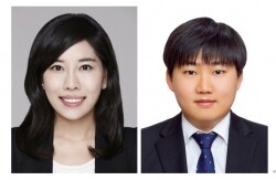 (왼쪽부터) 곽지현 교수(교신저자), 장현재 연구교수(제1저자)
