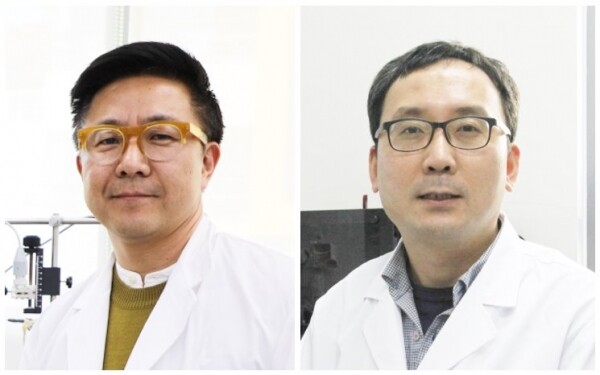 (왼쪽부터) 이윤일 DGIST 웰에이징연구센터장(왼쪽), 예경무 뉴바이올로지전공 교수.