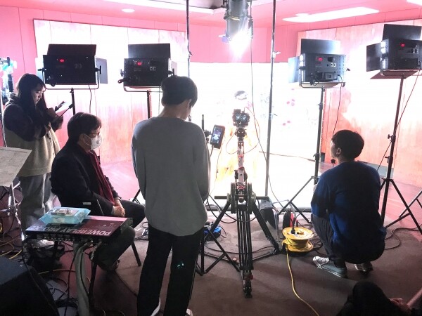 서울예대 3D-VR콘텐츠 제작현장 모습 (사진: 서울예대 제공)