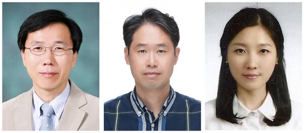 (왼쪽부터) 황진권 에너지전기공학과 교수, 양갑식 한의예과 교수, 안지혜 한약학과 교수