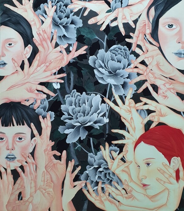이유라 씨, '붉은 모란'