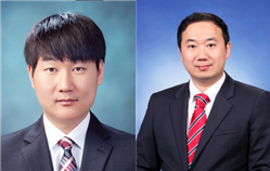(왼쪽부터 박은일, 한진영 성균관대 교수