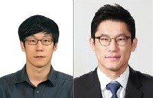 (왼쪽부터) 이원철, 박정원 교수