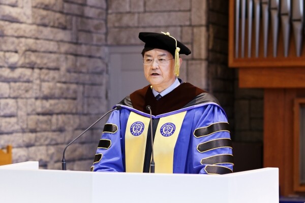 연세대학교(총장 서승환)는 8월 28일(금) 2020년 학위수여식을 개최했다. (사진: 연세대 제공)