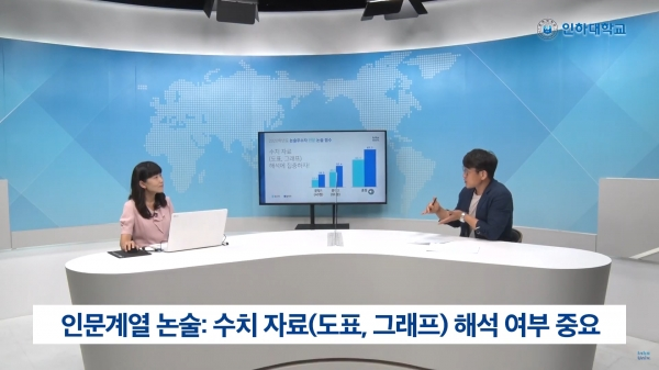 2021학년도 인하대학교 수시모집 최종 지원전략 동영상. (사진: 인하대 제공)