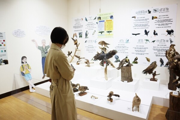 '더브-살다' 기획특별전 내부(사진: 경북대 제공)