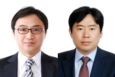 (왼쪽부터) 임기택 조성준 교수.