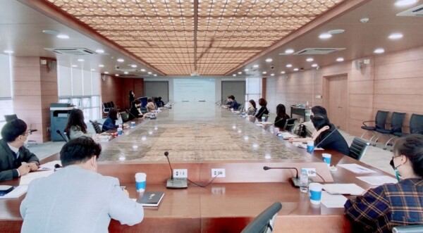 성신여대가 15일 개최한 대학일자리본부 워크숍 모습.