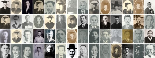 독립유공자 88인 중 사진이 남아있는 56인