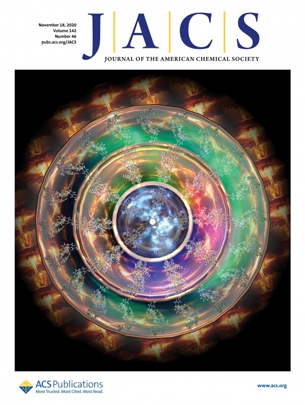 박정수 교수의 논문이 표지로 실린 Journal of the American Chemical Society  2020, 142, 46, 19579-19587.