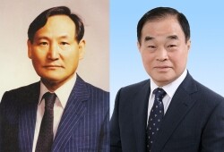 ‘위당 정인보 상’ 수상자 손보기 교수(좌), 김민수 대표