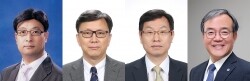 2021년도 한국과학기술한림원 신임 정회원으로 선출된 연세대 교수들.(사진 왼쪽부터)고상백, 김준, 이영국, 이창하 교수. 사진=연세대 제공