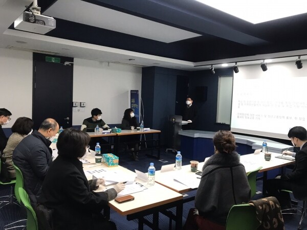 안양대 아리청년고용협의회 회의. 사진=안양대 제공