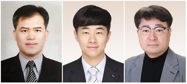 왼쪽부터 우석대 소방방재학과 전재인, 이홍상, 최창준 씨