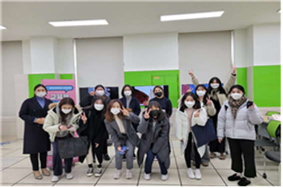 용인송담대학교 유아교육과는 유아교육용 온라인 콘텐츠 영상을 제작해 전시회를 개최했다. (사진=용인송담대 제공)