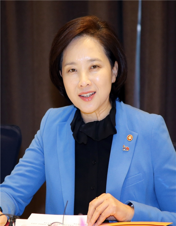 유은혜 부총리 겸 교육부장관. 사진=교육부 제공