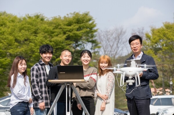 융합기술학부 항공지리정보과. 사진=신성대 제공