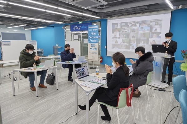 한성대 HSP 결과보고회 모습. 사진=한성대 제공