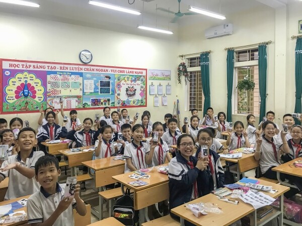 베트남 두옹 람 초등학교 현지수업 모습. 사진=서울과기대 제공