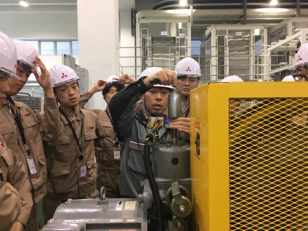 한국승강기대 현장 실무 교육 모습. 사진=한국승강기대 제공