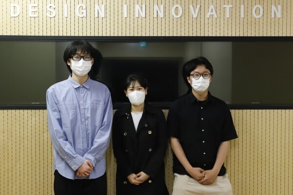 민자경 교수팀. (왼쪽부터) 장기표 씨, 민자경 교수, 김동준 씨. 사진=세종대 제공