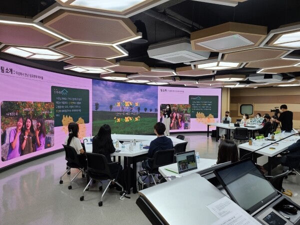 성균관대 라이브버츄얼 스튜디오 내부 전경. 사진=성균관대 제공