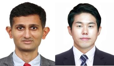 ‘신개념 도심형 에너지 순환 시스템’을 개발한 인천대 Malkeshkumar Patel 교수(왼쪽)와 김상호 교수. 사진=인천대 제공