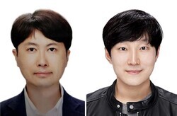 임성준(왼쪽) 중앙대 전자전기공학부 교수와 박의용 박사과정생. 사진=중앙대 제공