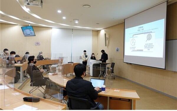 사회적책임과 소셜벤처 최종 발표회 모습. 사진=서울시립대 제공