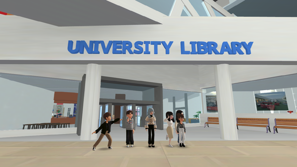 전주대 메타버스 도서관 전경. 사진=전주대 제공