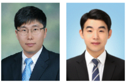 신원호(왼쪽) 광운대 교수와 석사과정 임종형 씨. 사진=광운대 제공