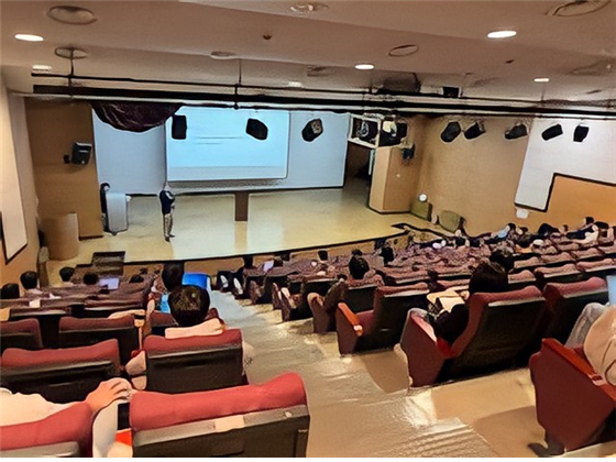 아주통일연구소와 경인통일교육센터가 마련한 토비 달튼 박사 초청 특강 전경. 사진=아주대 제공