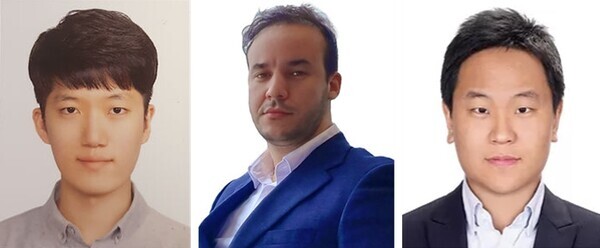 (왼쪽부터)중앙대 이주성 석박사 통합과정, 알리 셰리프 박사, 이철진 교수. 사진=중앙대 제공