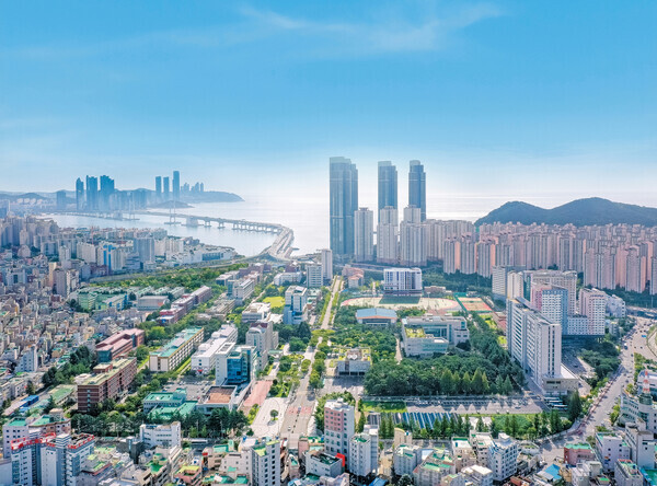 부경대 대연캠퍼스 전경.